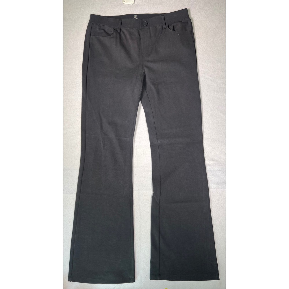 Stelle Yoga Dress Pants Womens Large Black Excellent